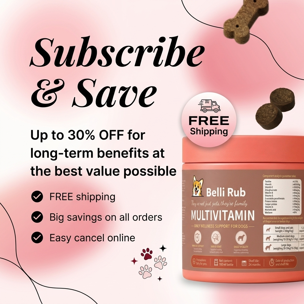 Dog multivitamin – daily vitamin supplement for dog health
