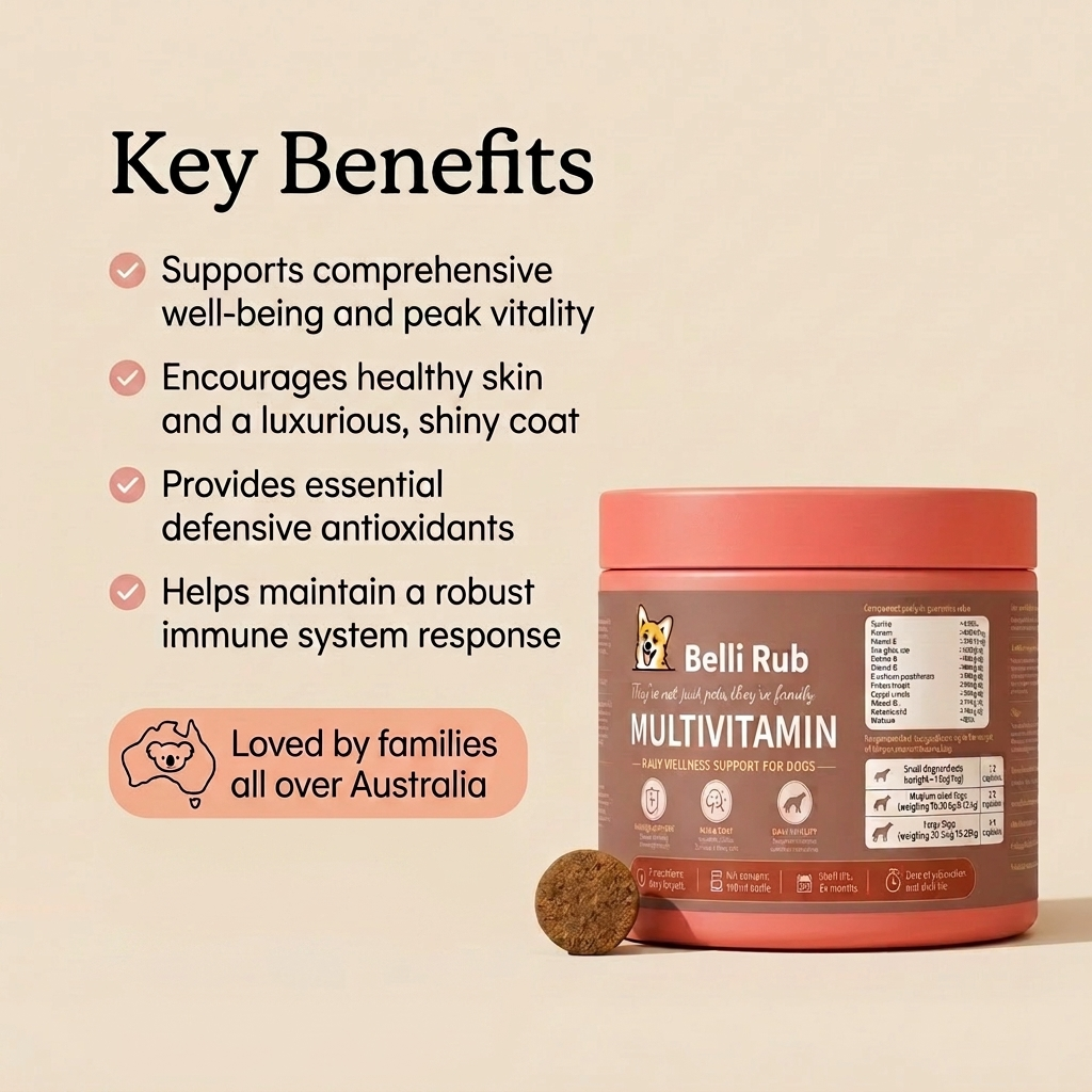 Dog multivitamin – daily vitamin supplement for dog health