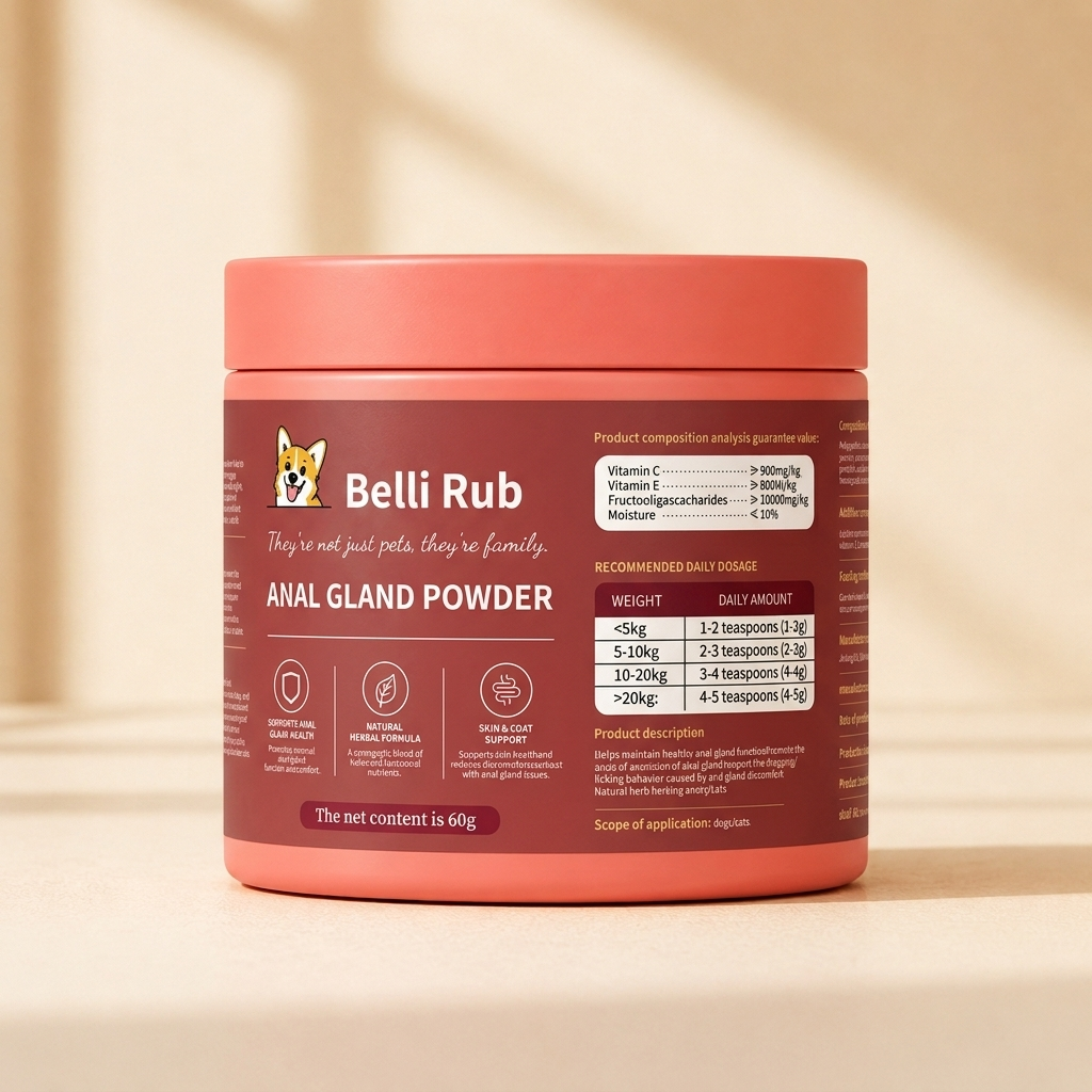 Anal gland supplement for dogs – probiotic anal gland support